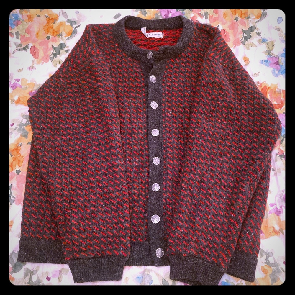 SOLD! 🦋LL Bean vintage oversized sweater 🍒
